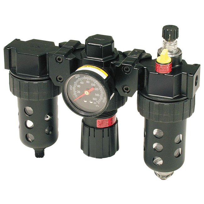 Compact Modular 3-Unit Micro-Mist FRL Combo - 16B Series